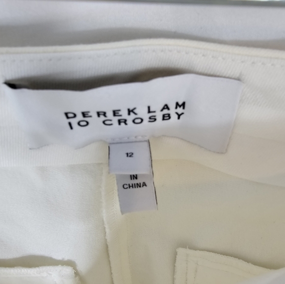 Derek Lam size 12 off-white flare pant NWOT - Picture 4 of 7